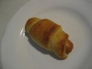 Semi-healthy Pigs (turkey dogs) in a Blanket (Reduced Fat Crescent Rolls)