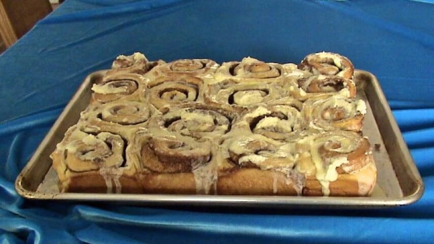 Caption: Another photo from a different angle of the results of this recipe. Very delicious.