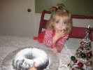 Caption: Maggie\'s 2nd birthday cake