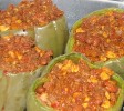 Chili Stuffed Peppers