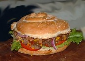 Texas Blue Whistler Burger