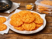 Crispy Cheddar Frico (Fried Cheese Crisps)