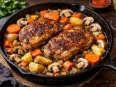 Cast Iron Skillet Pork Steaks