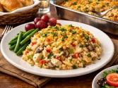 Chicken and Rice Casserole for 50