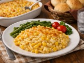 Spaghetti Corn Casserole
