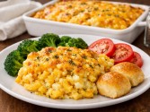 Tasty Macaroni, Cheese, And Mashed Potato Casserole