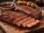 Burgundy-Marinated Steaks