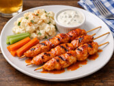Buffalo Chicken-On-A-Stick Buffalo Chicken-On-A-Stick