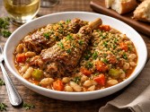 Lamb Cassoulet With White Beans And Rosemary