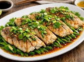 Steamed Chinese-Style Snapper