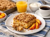 Peach Yogurt Coffee Cake