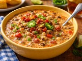Spicy Black-Eyed Pea Soup