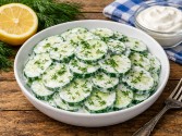 Polish Cucumber Salad (Mizeria)