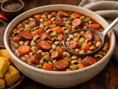 New Years Eve Black-Eyed Pea Soup