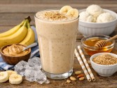 Peanut Butter Banana Health Shake