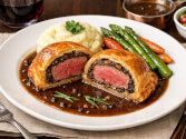 Beef Wellington in Madeira Wine Sauce Beef Wellington in Madeira Wine Sauce