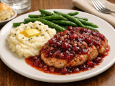 Cranberry Onion Pork Chops Cranberry Onion Pork Chops