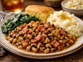 Black-Eyed Peas with Ginger