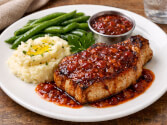 Cranberry-Chipotle Pork Chops