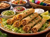 Taquitos (Fried Pork-Filled Tortillas)