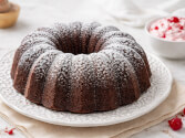 Chocolate Bundt Cake With Cherry Whipped Cream Chocolate Bundt Cake With Cherry Whipped Cream
