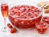 Refreshing Strawberry Champagne Punch
