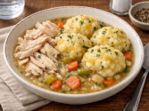 Easy Turkey and Dumplings
