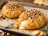 Hazelnut-Crusted Brie Hazelnut-Crusted Brie