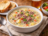 Cream Of Corned Beef, Cabbage And Potato Soup Cream Of Corned Beef, Cabbage And Potato Soup