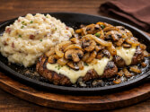 Applebee's Smothered Steak Skillet (Steak and Mashed Potatoes) Applebee's Smothered Steak Skillet (Steak and Mashed Potatoes)