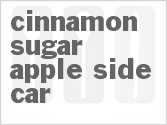 Get The Recipe For Cinnamon Sugar Apple Side Car Cocktail