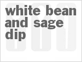 Get The Recipe For White Bean and Sage Dip