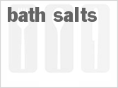 Get The Recipe For Bath Salts