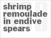 Get The Recipe For Shrimp Remoulade in Endive Spears