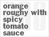 Orange Roughy with Indian-Spiced Tomato Sauce