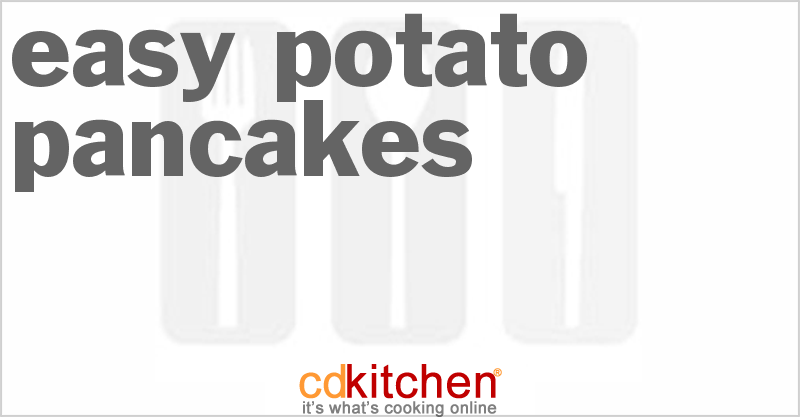 to upload a from scratch Easy Potato to potato  photo of how the Pancakes first make Be pancakes