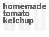 Homemade Tomato Ketchup