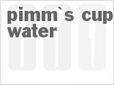 Get The Recipe For Pimm's Cup Water