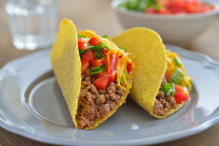 Vegetarian Tacos, with Some Meat for Good Measure