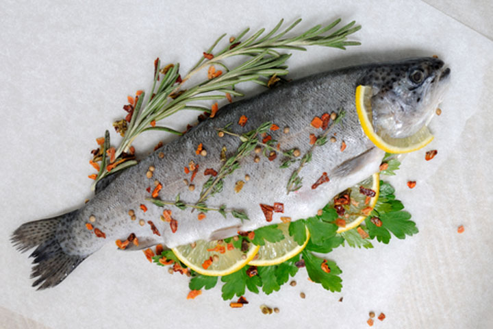 I Heart Fish in Parchment