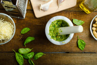 Cooking expert article: Bonus Points for Preparing Pesto