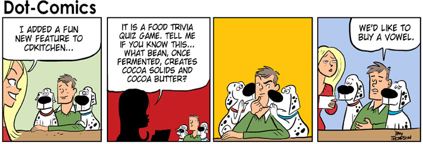 CDKitchen Cooking Comics, Issue # 18. Click to view the next in the series.