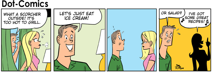 CDKitchen Cooking Comics, Issue # 39. Click to view the next in the series.