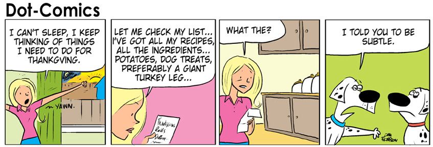 CDKitchen Cooking Comics, Issue # 5. Click to view the next in the series.