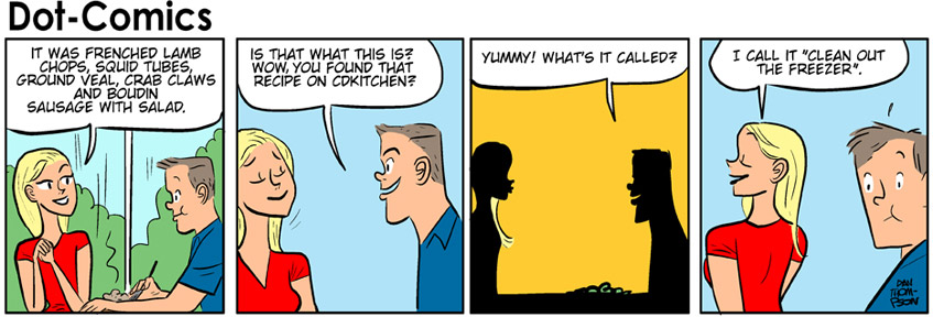 CDKitchen Cooking Comics, Issue # 55. Click to view the next in the series.