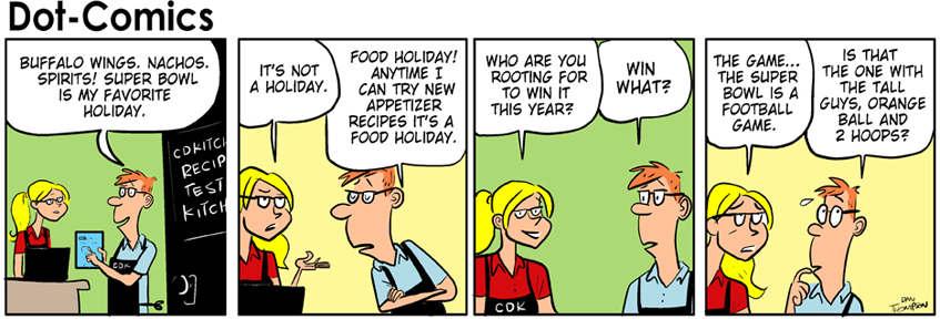 CDKitchen Cooking Comics, Issue # 64. Click to view the next in the series.