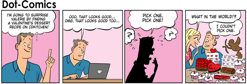 CDKitchen Cooking Comics, Issue # 66. Click to view the next in the series.