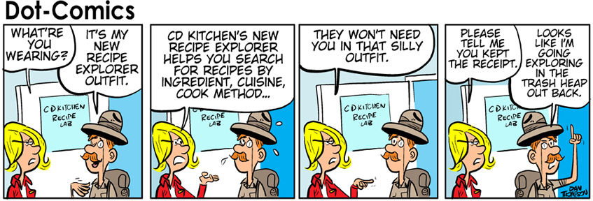 CDKitchen Cooking Comics, Issue # 69. Click to view the next in the series.