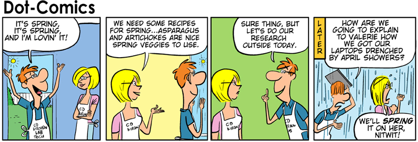 CDKitchen Cooking Comics, Issue # 75. Click to view the next in the series.