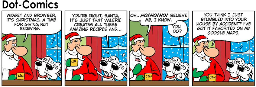CDKitchen Cooking Comics, Issue # 8. Click to view the next in the series.